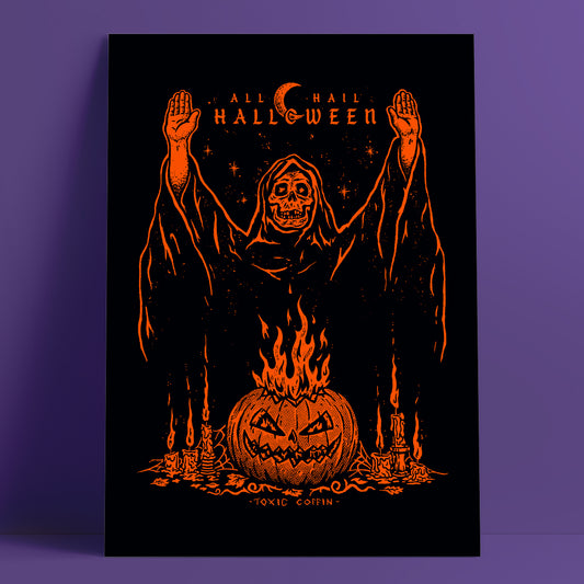 All Hail Halloween Print