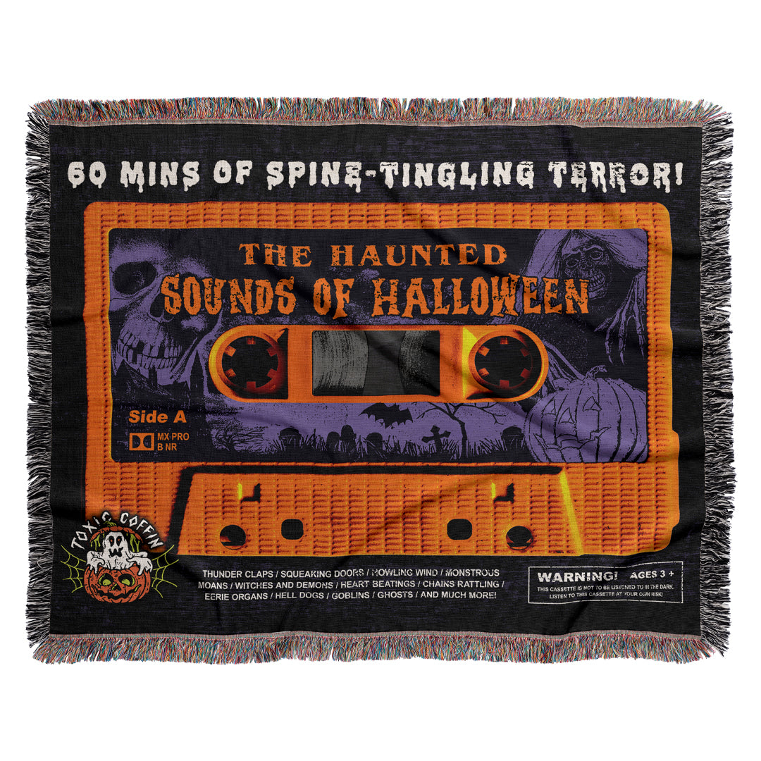 Haunted House Tape Blanket