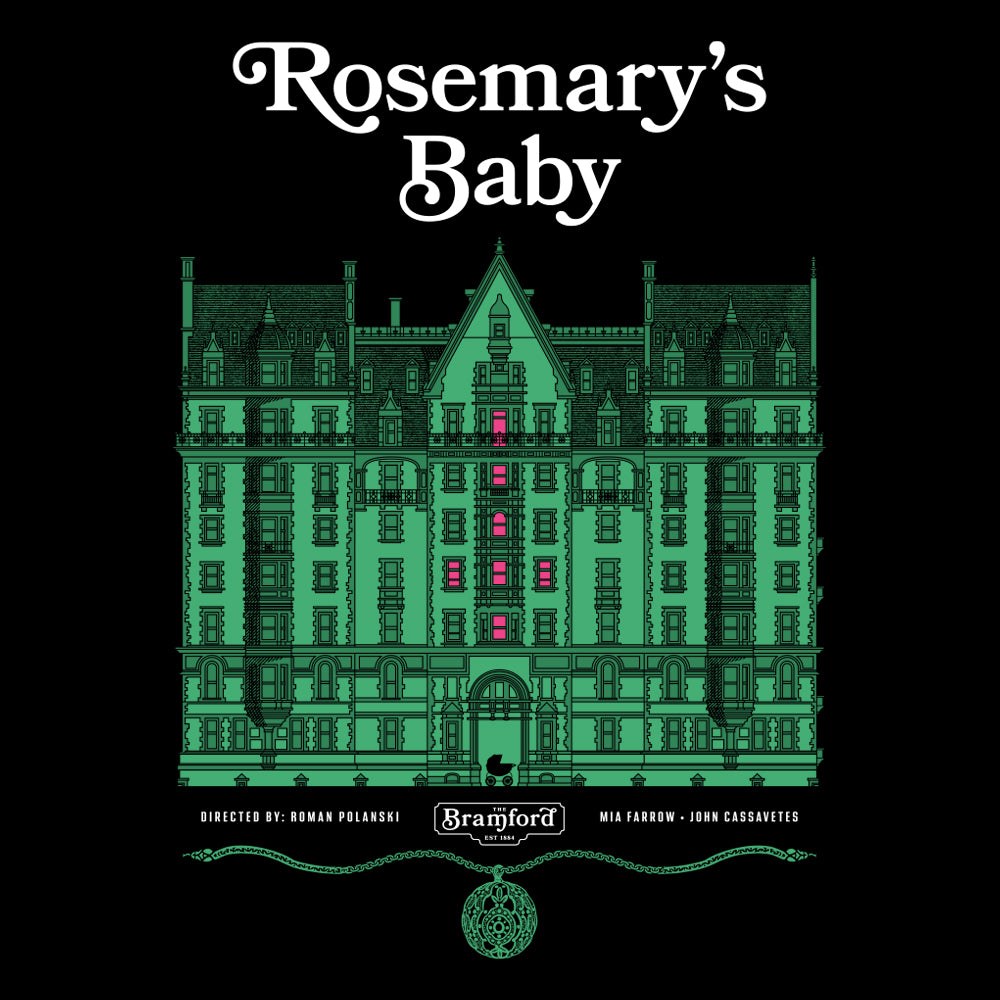 Rosemary's Baby, Long Sleeve, Satan, Occult, 60s, horror tee, girl power, cool art, mia farrow, roman polanski
