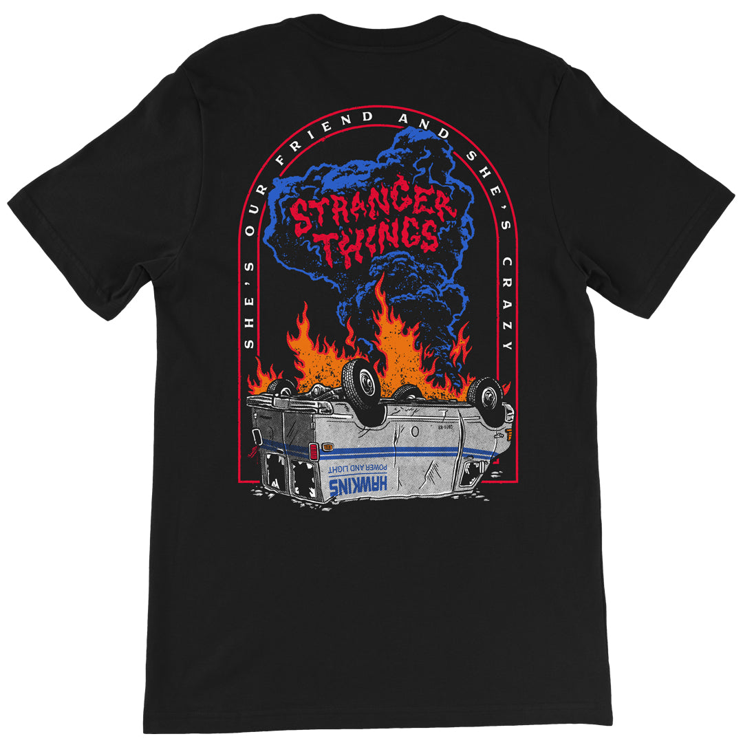Stranger Things, Eleven, Hawkins Lab, Tee, Horror, Scifi, D&D, 80s