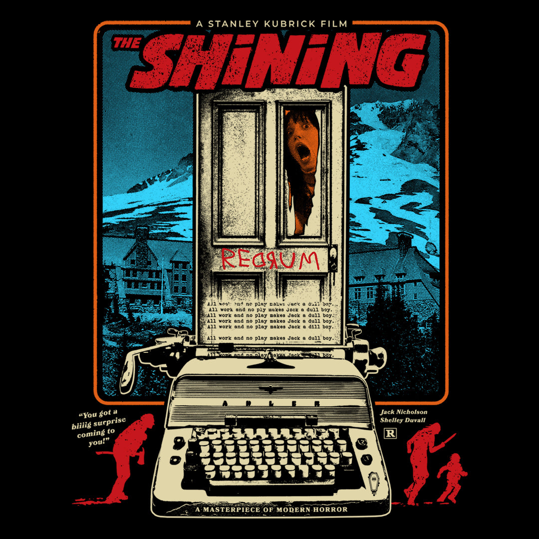 The Shining, Long Sleeve, Horror Tee, The Overlook Hotel, Redrum, Stanley Kubrick,